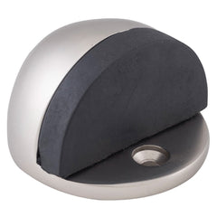 Door Stop Oval Satin Nickel H29xD40mm