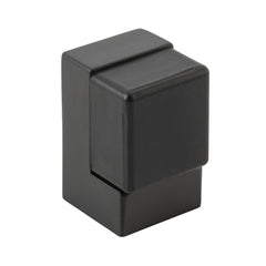 Door Stop Square Matt Black H50xW32xD35mm