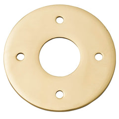Adaptor Plate Pair Round Rose Polished Brass D60mm