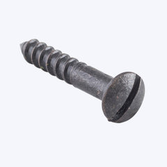 Screw Domed Head Packet 50 Matt Black L19 5 Gauge