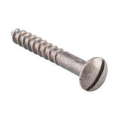 Screw Domed Head Packet 50 Rumbled Nickel L25 6 Gauge