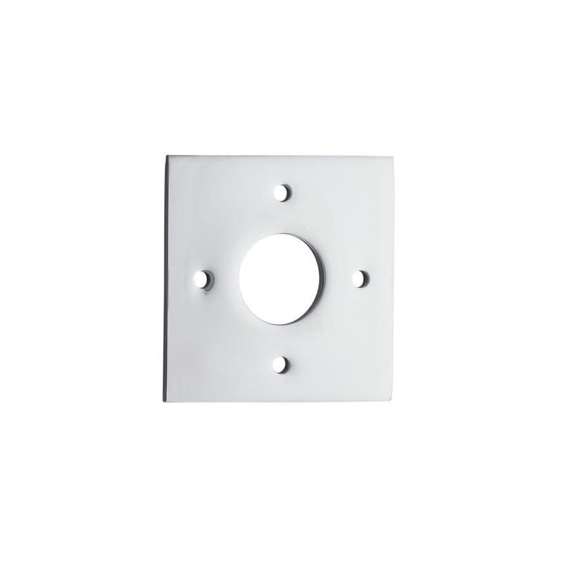 Adaptor Plate Pair Square Rose Polished Chrome H60xW60mm