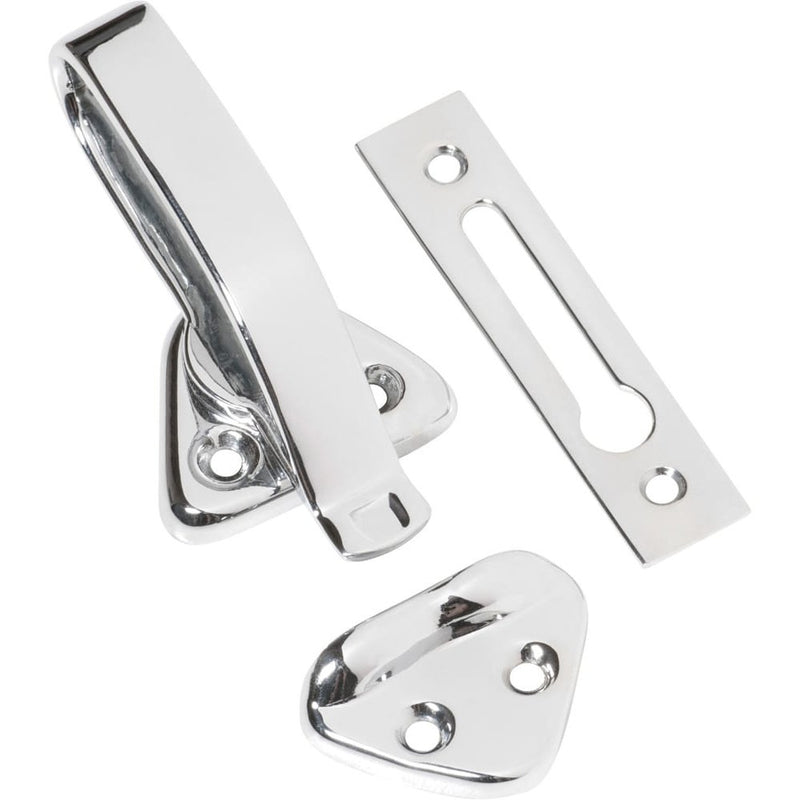 Hopper Window Fastener Chrome Plated