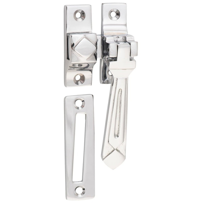 Casement Fastener Deco Chrome Plated