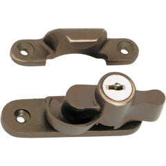 Sash Fastener Locking Zinc Alloy Antique Brass