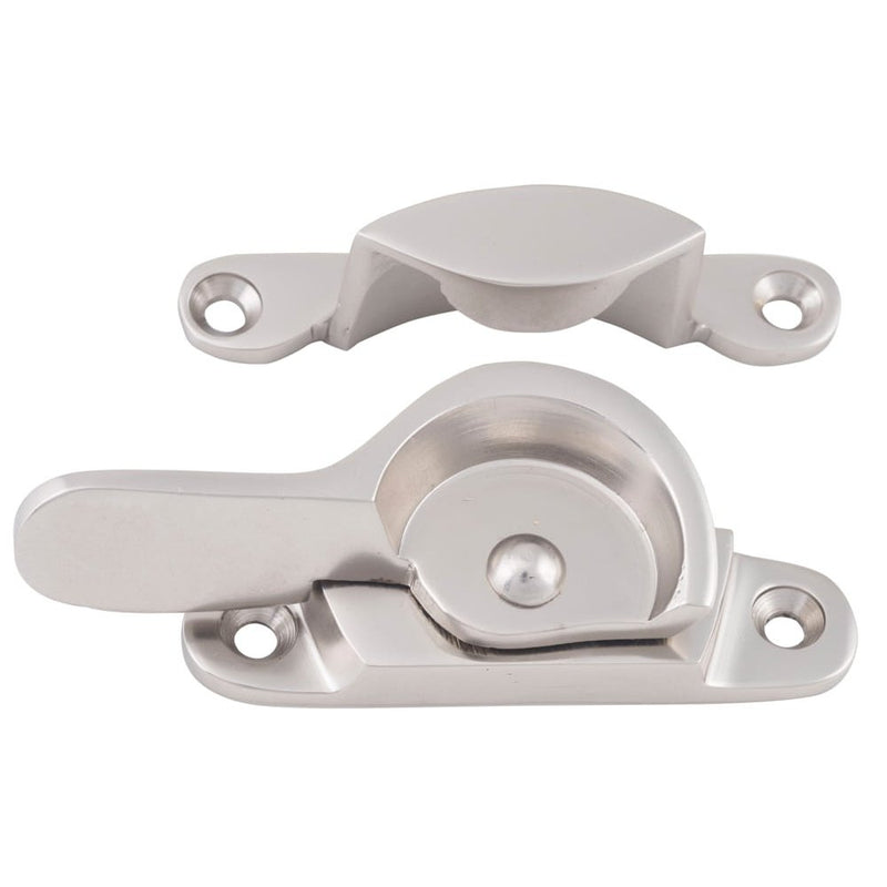 Sash Fastener Narrow Satin Nickel