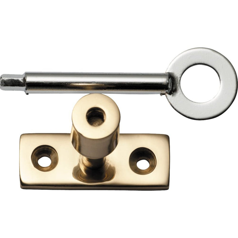 Locking Pin To Suit Base Fix Casement Stay Polished Brass