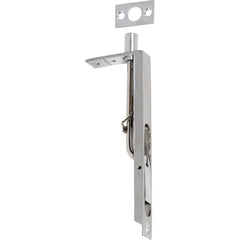 Flush Bolt Satin Chrome H150xW19mm