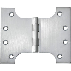 Hinge Parliament Satin Chrome H100xW125mm