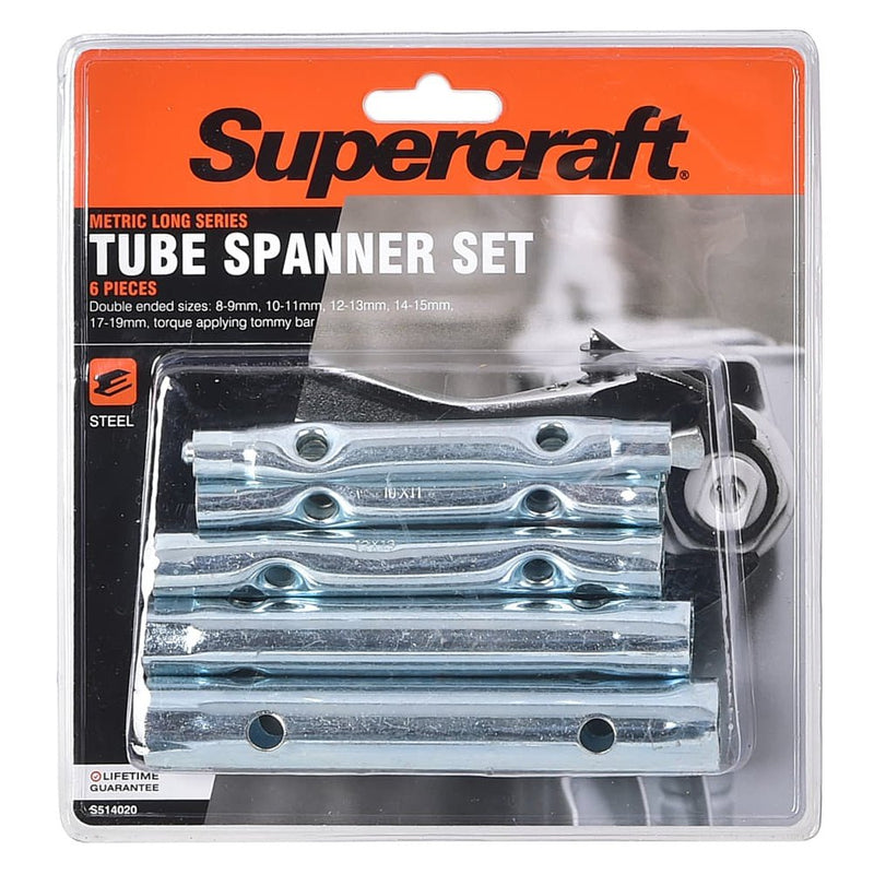 Tube Spanner Set 6 Piece