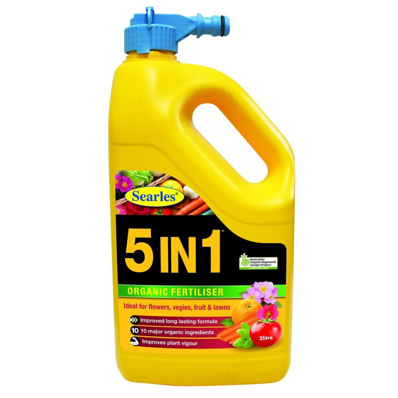 5 in1 Liquid Organic Fertiliser Hose On RTU 2 litre