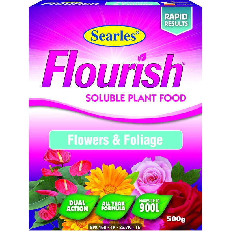 Flourish Flowers & Foliage Soluble Plant Food 500g