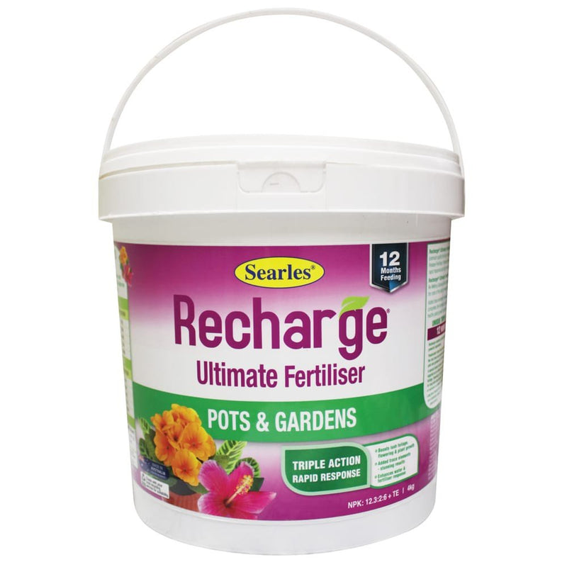 Recharge Pots & Gardens 4kg Searles