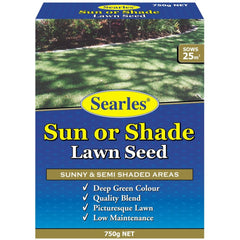 Sun or Shade Lawn Seed 750g