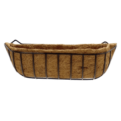 Haymark Black Wall Basket 60cm