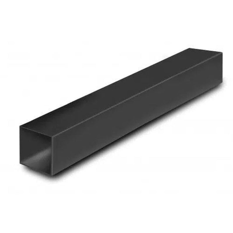 Tube Aluminium Black 25 1.2 x 1800mm