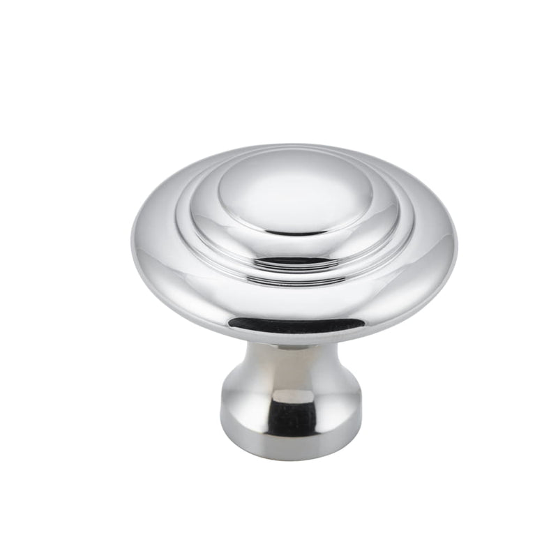 Cupboard Knob Domed Chrome Plated 38mm
