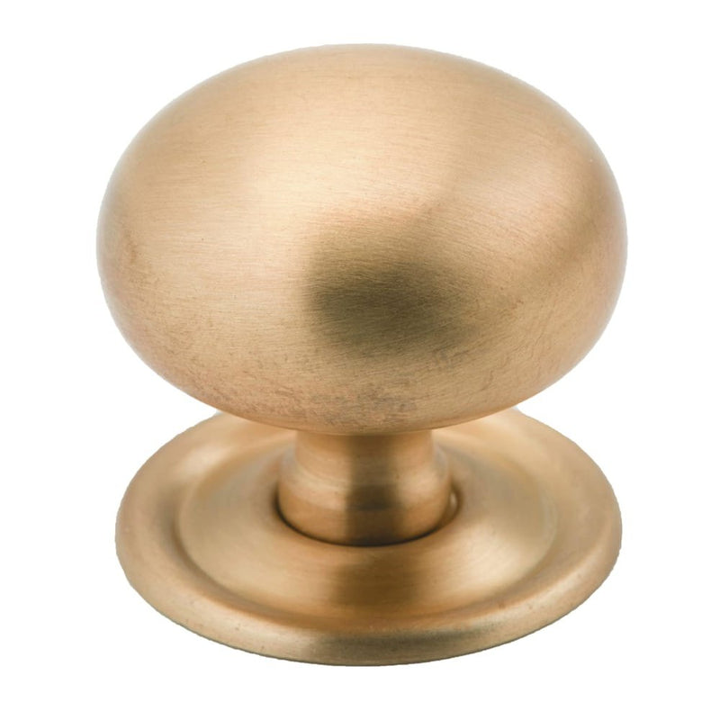 Cupboard Knob Sheet Satin Brass 38mm