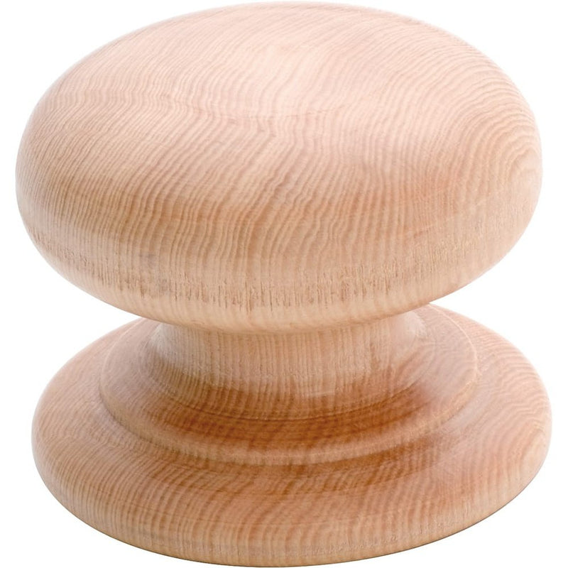 PINE W/SCREW M/ROOM KNOB D48 P40mm