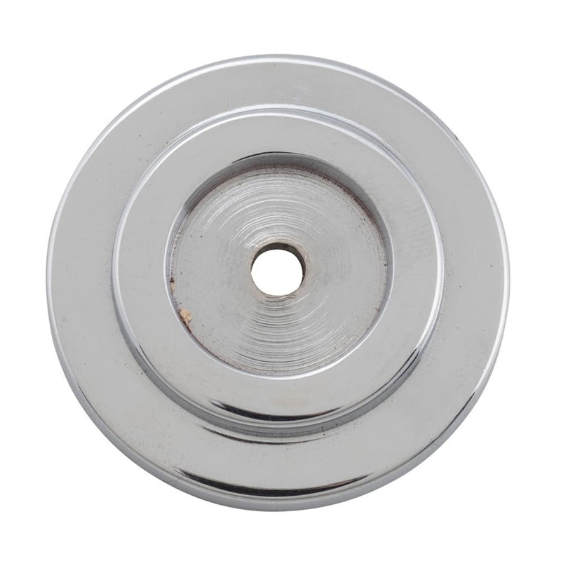 Backplate For Domed Cupboard Knob Chrome Plated 32mm