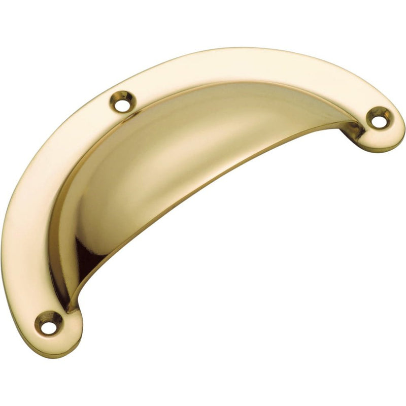 Drawer Pull Classic Large Polished Brass