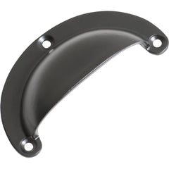 Drawer Pull Classic Large Iron Matt Black