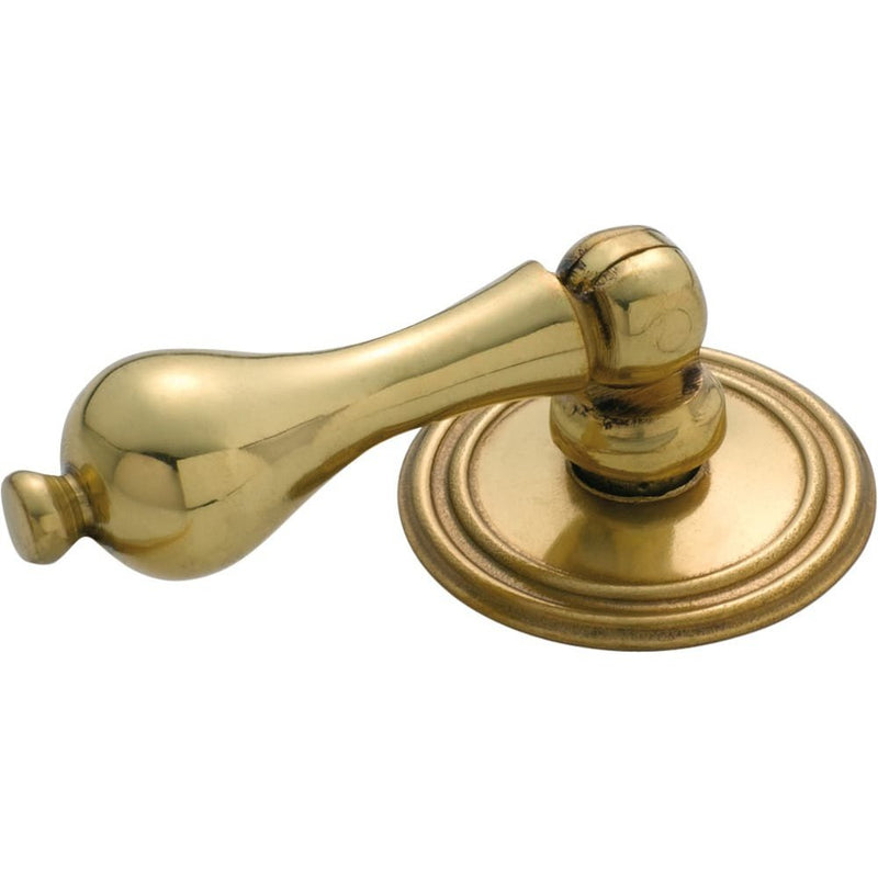 Cabinet Pull Handle Classic Teardrop Polished Brass