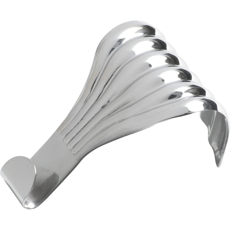 Picture Rail Hook Fluted Chrome Plated