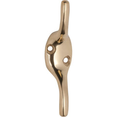 Cleat Hook Polished Brass H75xP20mm