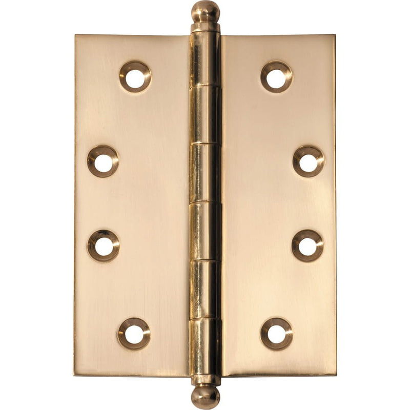 Hinge Loose Pin Polished Brass H100xW75mm