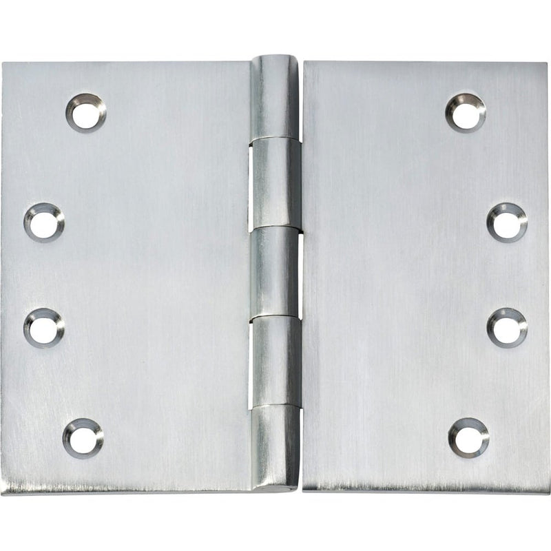 Hinge Broad Butt Satin Chrome H100xW125mm