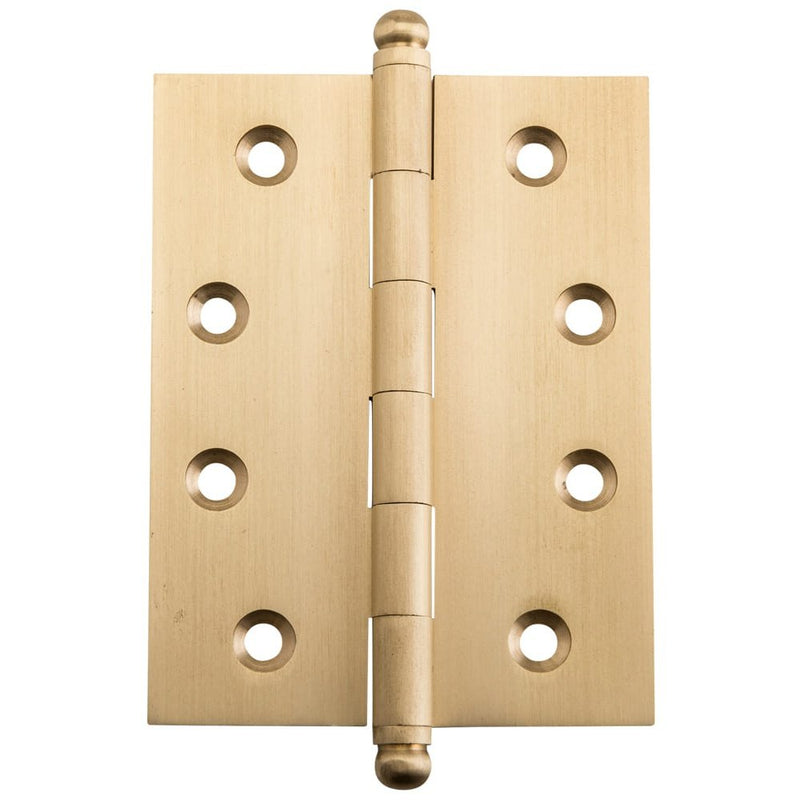 Hinge Loose Pin Satin Brass H100xW75mm