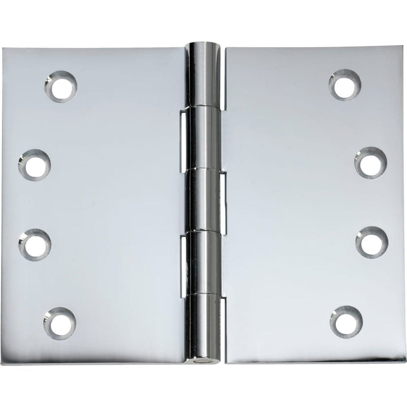 Hinge Broad Butt Chrome Plated H100xW125mm