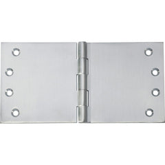 Hinge Broad Butt Satin Chrome H100xW200mm