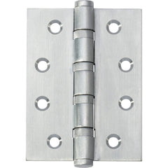 Hinge Ball Bearing Satin Chrome H100xW75mm