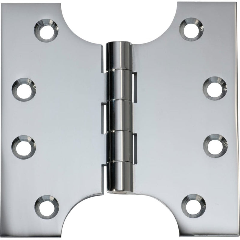 Hinge Parliament Chrome Plated H100xW100mm