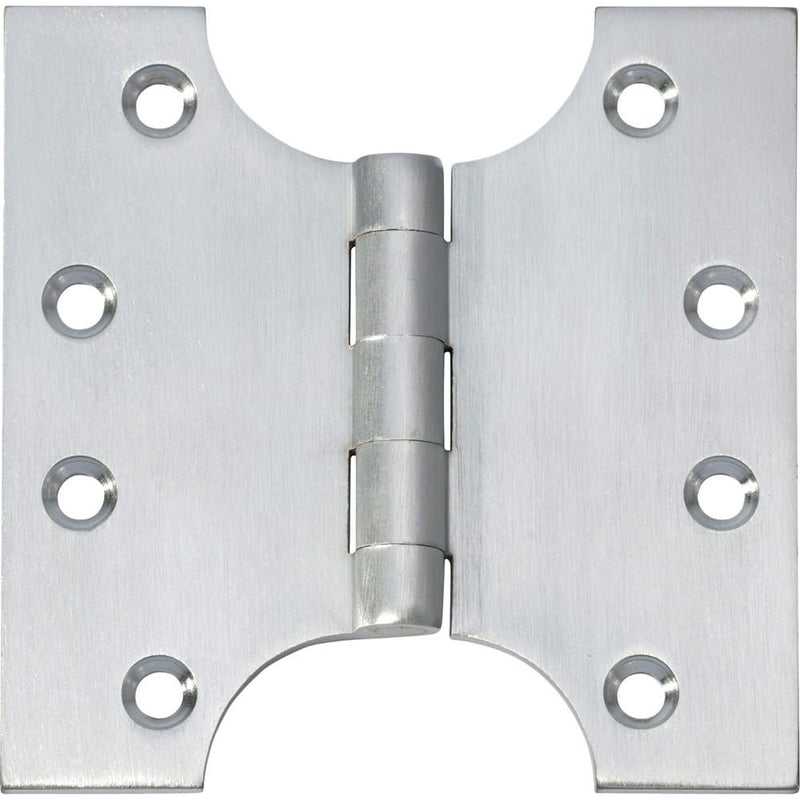 Hinge Parliament Satin Chrome H100xW100mm