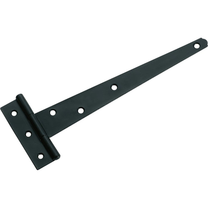 Cabinet Hinge Iron Strap Matt Black H80xL195xW26mm