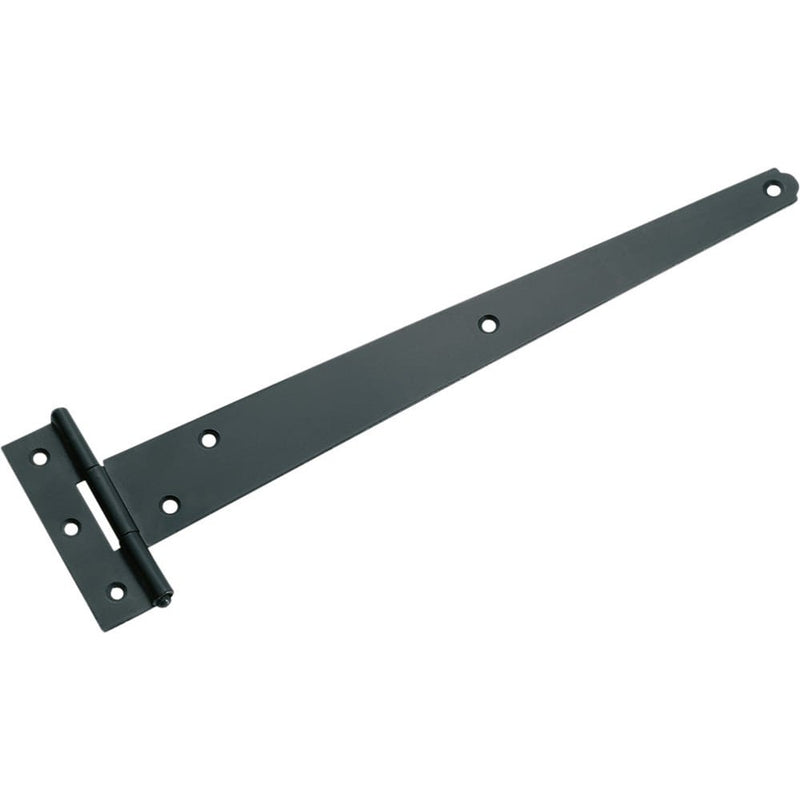 Cabinet Hinge Iron Strap Matt Black H93xL300xW28mm