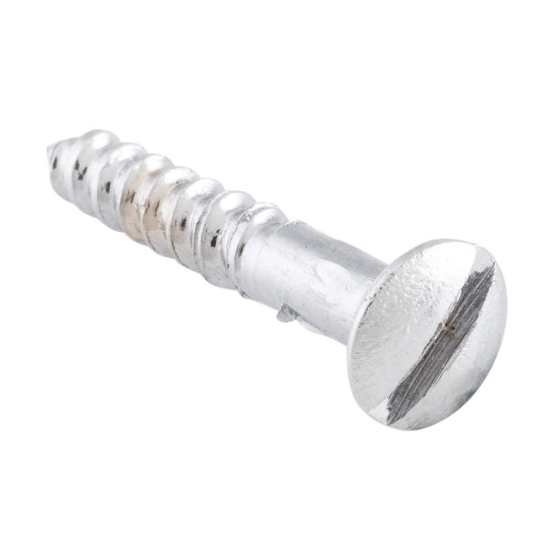 Screw Domed Head Chrome Plated 19mm PKT 50