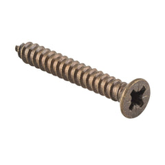 Screw Hinge Packet 50 Antique Brass L32mm 10 Gauge