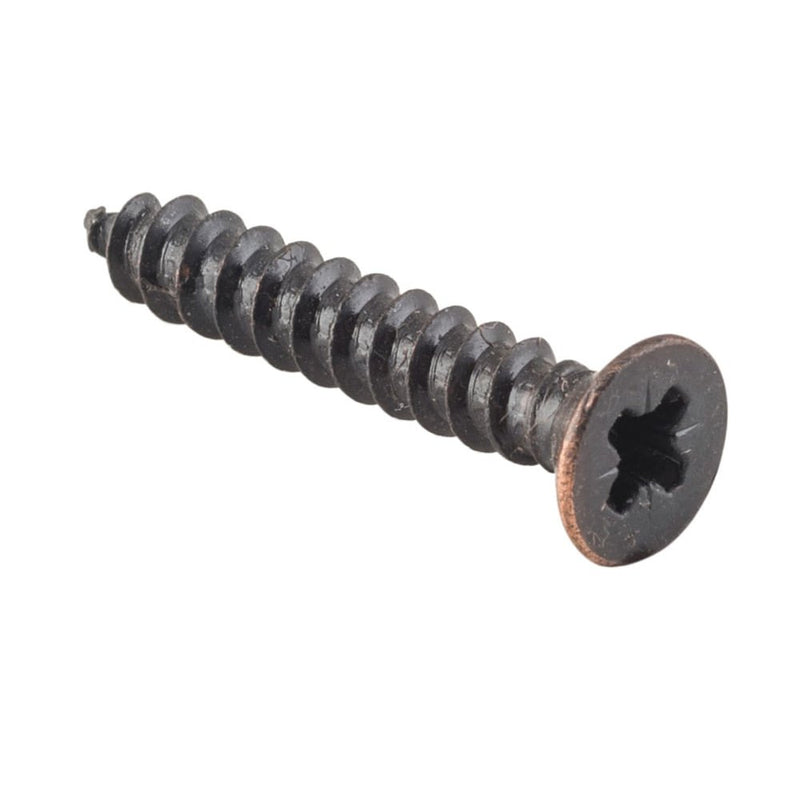 Screw Hinge Packet 50 Antique Copper L25mm 8 Gauge