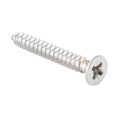 Screw Hinge Packet 50 Satin Chrome L32mm 10 Gauge