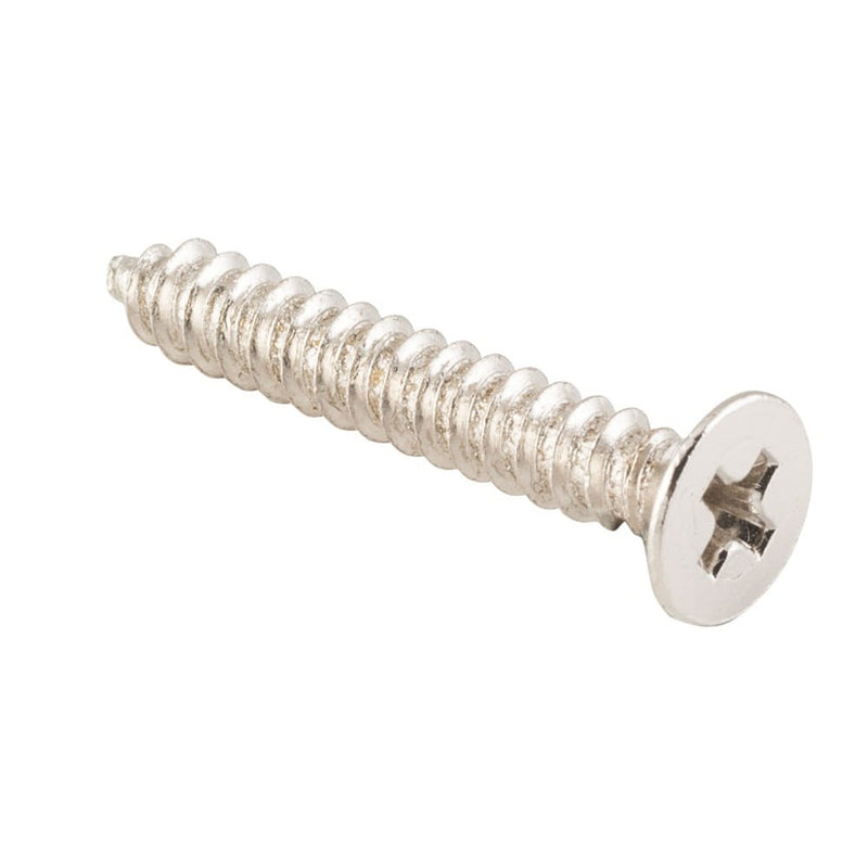 Screw Hinge Packet 50 Satin Nickel L32mm 10 Gauge