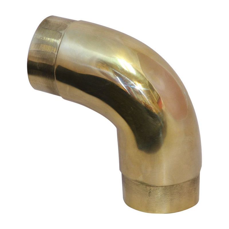 Flush Elbow 90 Degree 51mm Brass