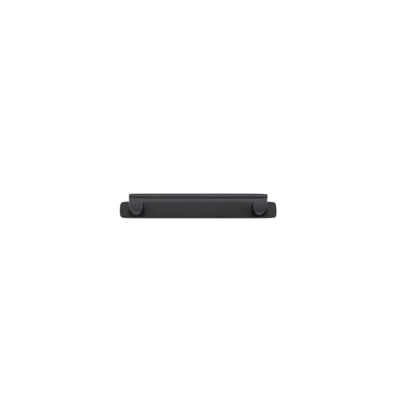 CABINET PULL BALTIMORE MATT BLACK L180XW8XP39MM BD20MM CTC160MM WITH BACKPLATE W