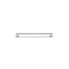 Cabinet Pull Baltimore With Backplate Polished Chrome 256mm