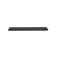 Cabinet Pull Baltimore With Backplate Matt Black 320mm