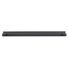 Cabinet Pull Baltimore With Backplate Matt Black 450mm
