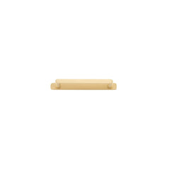 Cabinet Pull Osaka With Backplate Brushed Brass 160mm